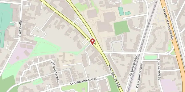 Karte der Umgebung von Rheydter Str. 82, 41065 Mönchengladbach