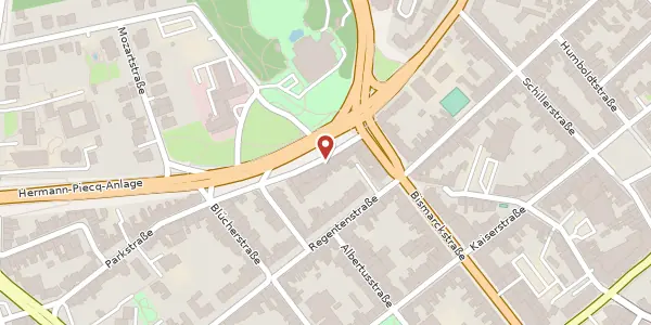 Karte der Umgebung von Hohenzollernstr. 58, 41061 Mönchengladbach