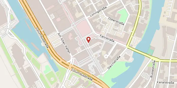 Karte der Umgebung von Karlsburg 2, 27568 Bremerhaven