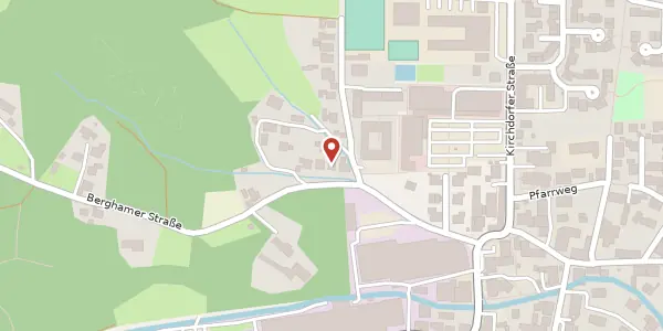Karte der Umgebung von Berghamer Str. 12 a, 83052 Bruckmühl