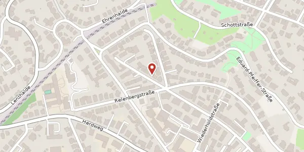 Karte der Umgebung von Seestraße 102, 70174 Stuttgart