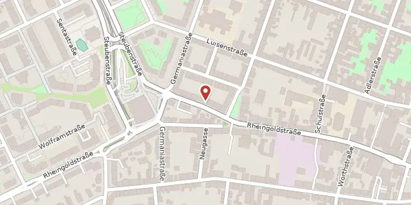 Karte der Umgebung von Sedanstraße 8, 68199 Mannheim