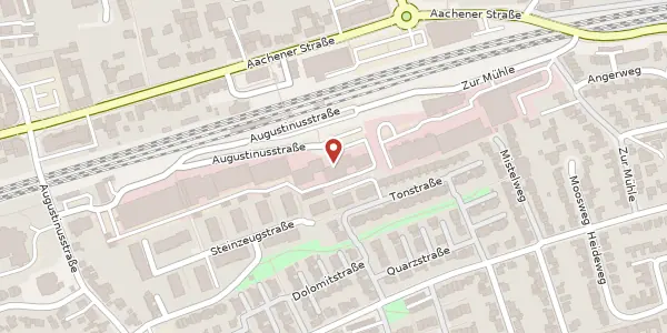 Karte der Umgebung von Augustinusstraße 11 d, 50226 Frechen