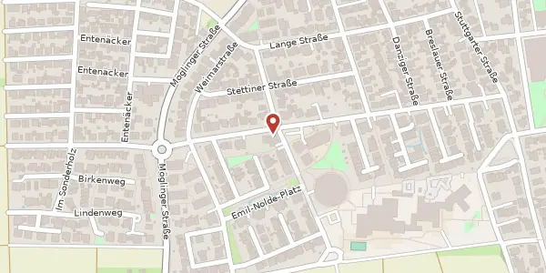 Karte der Umgebung von Berliner Straße 31, 71679 Asperg