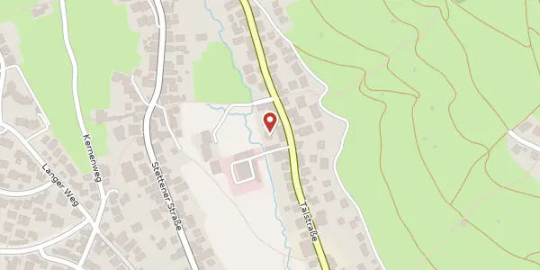 Karte der Umgebung von Talstraße 119, 73732 Esslingen