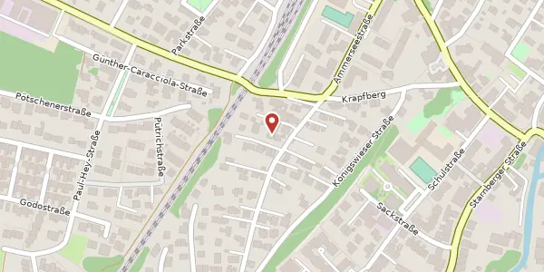 Karte der Umgebung von Zugspitzstr. 22, 82131 Stockdorf