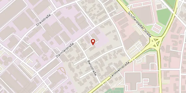 Karte der Umgebung von Benzstraße 5 a, 67346 Speyer