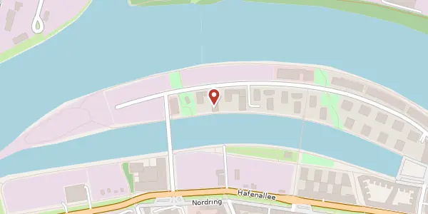 Karte der Umgebung von Hafeninsel 52, 63067 Offenbach