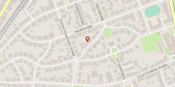Karte der Umgebung von Uhlandstraße 7, 99096 Erfurt