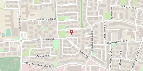 Karte der Umgebung von Preysingstr. 12, 84453 Mühldorf