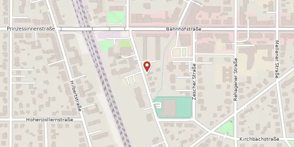 Karte der Umgebung von Briesingstraße 13A, 12307 Berlin