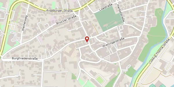 Karte der Umgebung von Augsburger Str. 27, 85221 Dachau