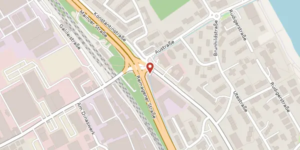 Karte der Umgebung von Mainzer Str. 34, 53179 Bonn