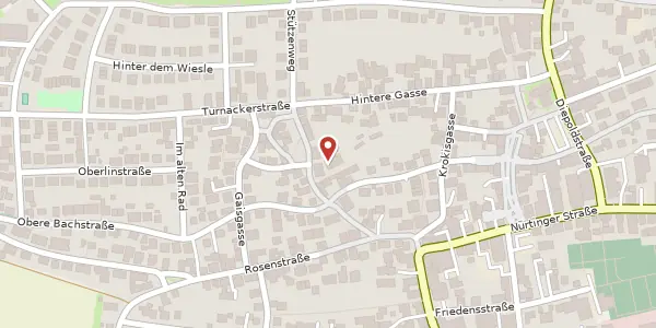 Karte der Umgebung von Burgstraße 22, 70794 Filderstadt