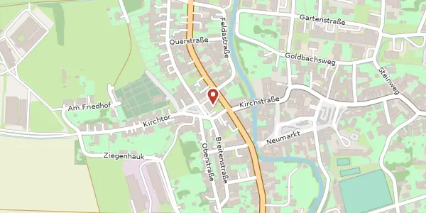 Karte der Umgebung von August-Bebel-Straße 7, 36452 Kaltennordheim