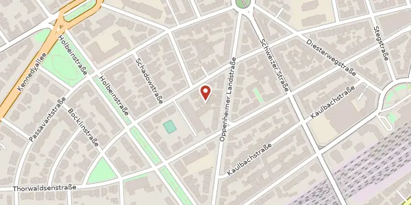 Karte der Umgebung von Schwanthalerstr. 59a, 60596 Frankfurt