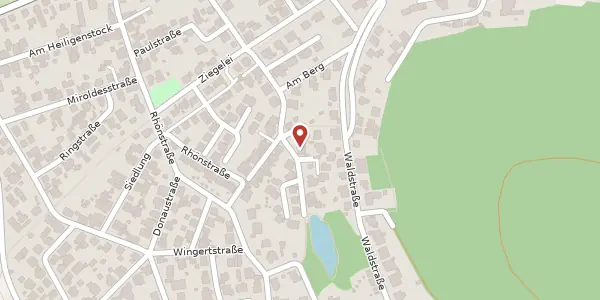 Karte der Umgebung von Karlstraße 31, 63571 Gelnhausen