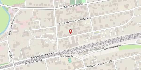 Karte der Umgebung von Bahnhofstraße 9, 04451 Borsdorf