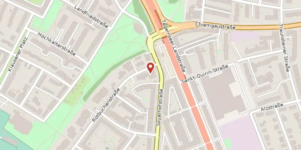 Karte der Umgebung von Rotbuchenstr. 1, 81547 München