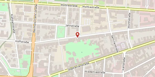 Karte der Umgebung von Bismarckstraße 59, 76133 Karlsruhe