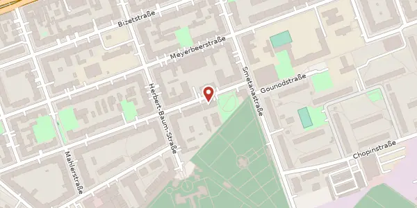 Karte der Umgebung von Gounodstraße 54, 13088 Berlin