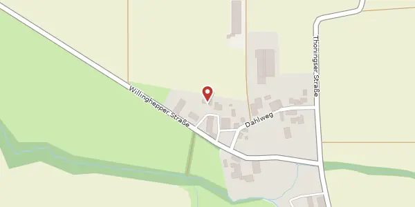 Karte der Umgebung von Willinghepper Str. 13 a, 59494 Soest