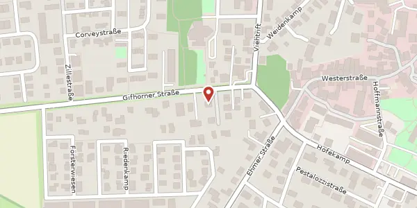 Karte der Umgebung von Gifhorner Straße 7, 38442 Wolfsburg