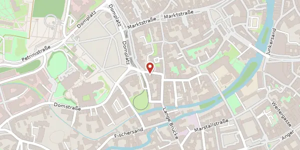 Karte der Umgebung von Kettenstraße 11, 99084 Erfurt