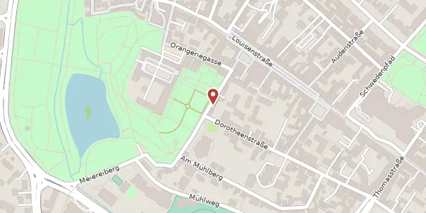 Karte der Umgebung von Löwengasse 13, 61348 Bad Homburg
