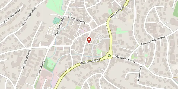 Karte der Umgebung von Schulzengasse 9, 72800 Eningen U. A.