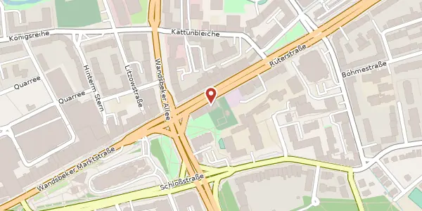 Karte der Umgebung von Wandsbeker Marktstraße 146, 22041 Hamburg