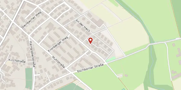 Karte der Umgebung von Rödelheimer Weg 8, 65843 Sulzbach