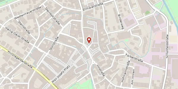 Karte der Umgebung von Ludwigsplatz 20, 83022 Rosenheim