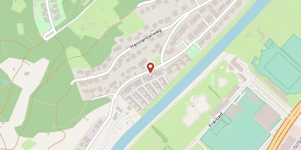 Karte der Umgebung von Rappenberghalde 39, 72070 Tübingen