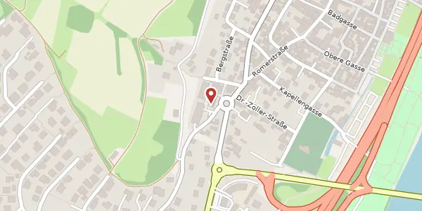 Karte der Umgebung von Wendelinusplatz 3, 63785 Obernburg