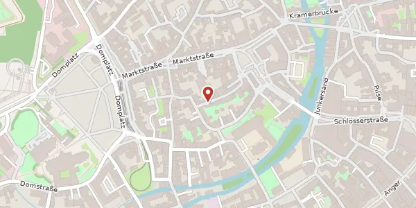 Karte der Umgebung von Rumpelgasse 6, 99084 Erfurt