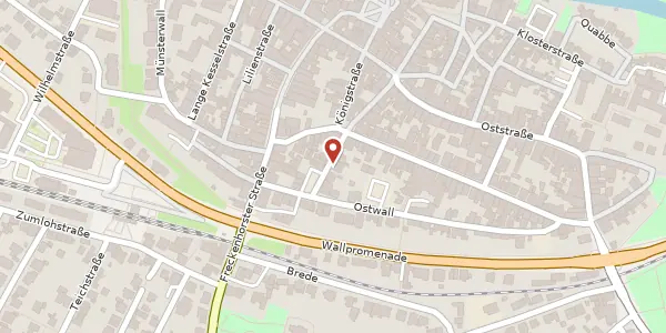 Karte der Umgebung von Bülstr. 7, 48231 Warendorf