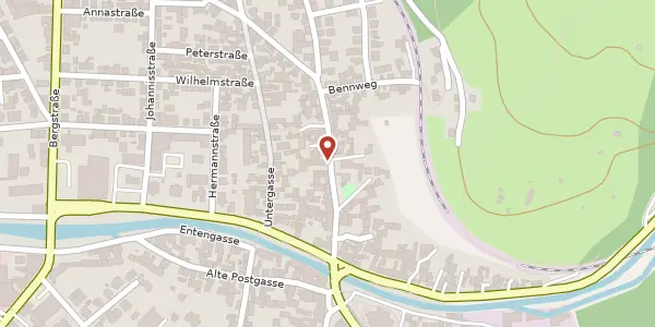 Karte der Umgebung von Nördliche Hauptstraße 15, 69469 Weinheim