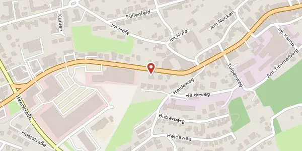 Karte der Umgebung von Kölner Str. 115, 58566 Kierspe