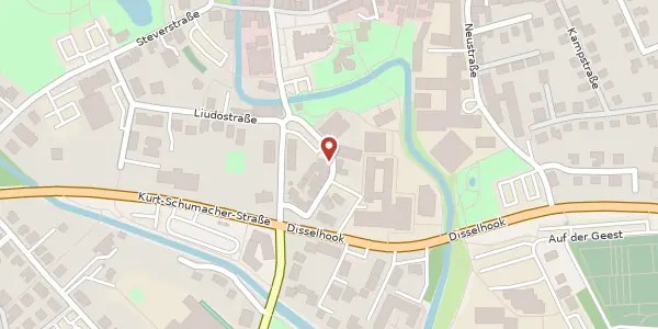 Karte der Umgebung von Freiheit Wolfsberg 3, 59348 Lüdinghausen