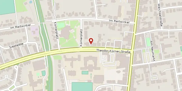 Karte der Umgebung von Theodor-Körner-Str. 20, 45661 Recklinghausen
