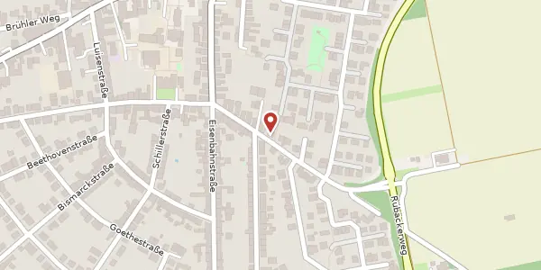 Karte der Umgebung von Bruchhäuser Weg 17, 68723 Plankstadt