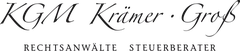 Logo der Kanzlei KGM Krämer Groß Rechtsanwälte Steuerberater GmbH