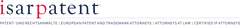 Logo der Kanzlei isarpatent - Patent- und Rechtsanwälte PartG mbB