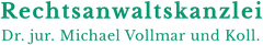 Logo der Kanzlei Rechtsanwälte Dr. jur. Michael Vollmar & Koll