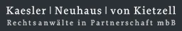 Logo der Kanzlei Kaesler | Neuhaus | von Kietzell Rechtsanwälte in Partnerschaft mbB