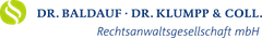 Logo der Kanzlei Dr. Baldauf, Dr. Klumpp & Coll. Rechtsanwaltsgesellschaft mbH