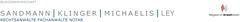 Logo der Kanzlei SANDMANN | KLINGER | MICHAELIS