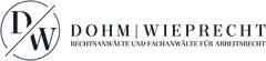 Logo der Kanzlei Dohm Wieprecht Rechtsanwälte PartGmbB