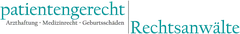 Logo der Kanzlei patientengerecht Rechtsanwälte GbR